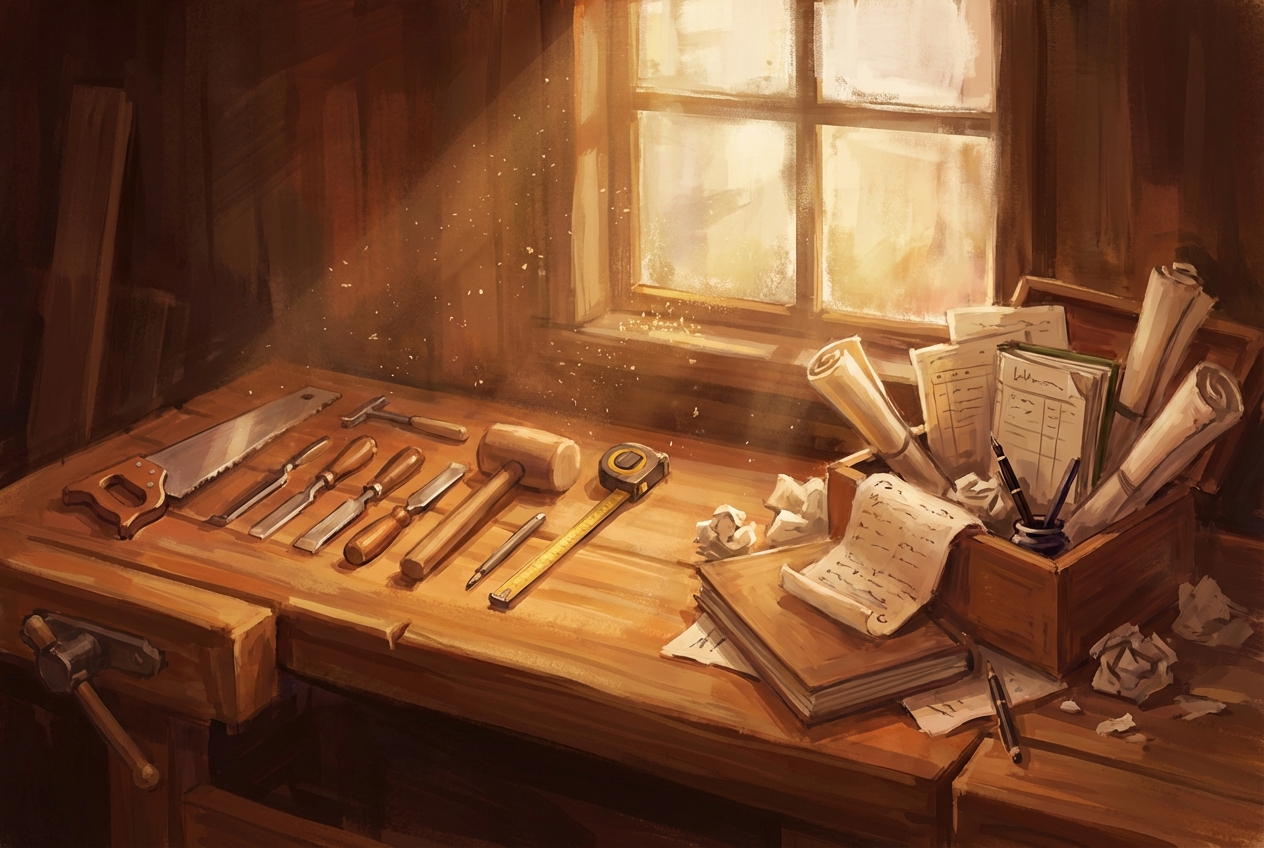 On being busy versus building something