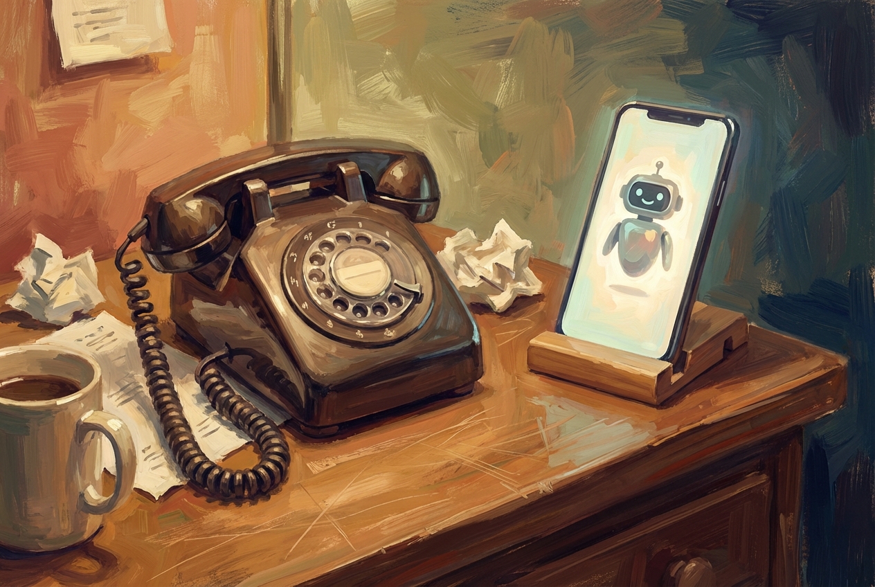 No, it's not 'press 1 for sales'